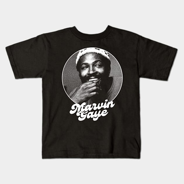 marvin gaye Kids T-Shirt by SYNDICATE WORLD